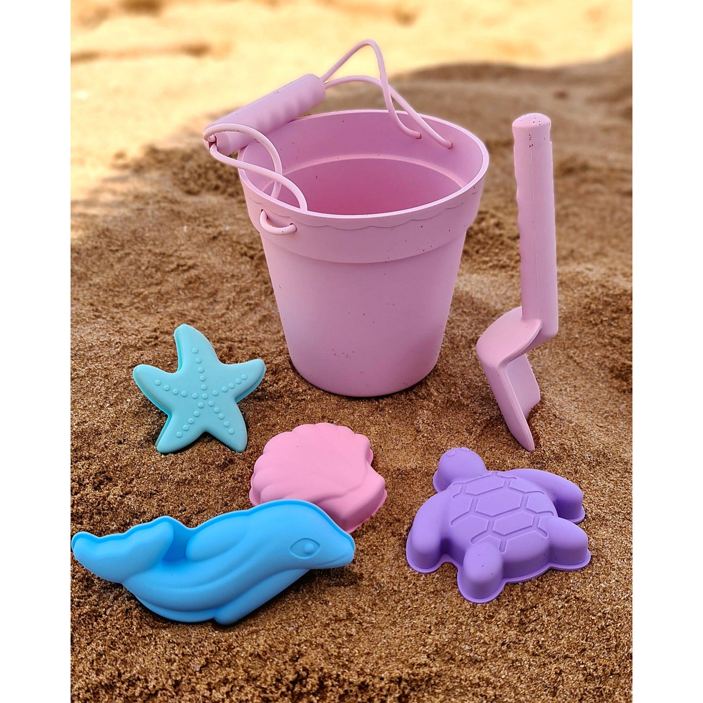 Silicon Scrunch Beach Toys
