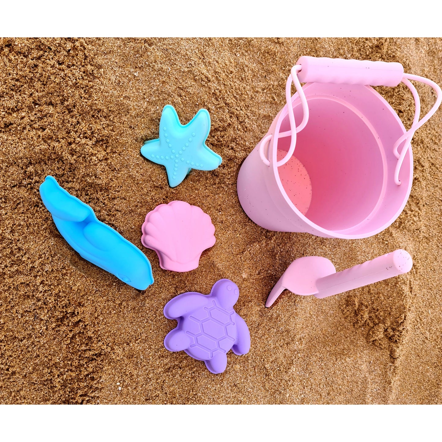 Silicon Scrunch Beach Toys