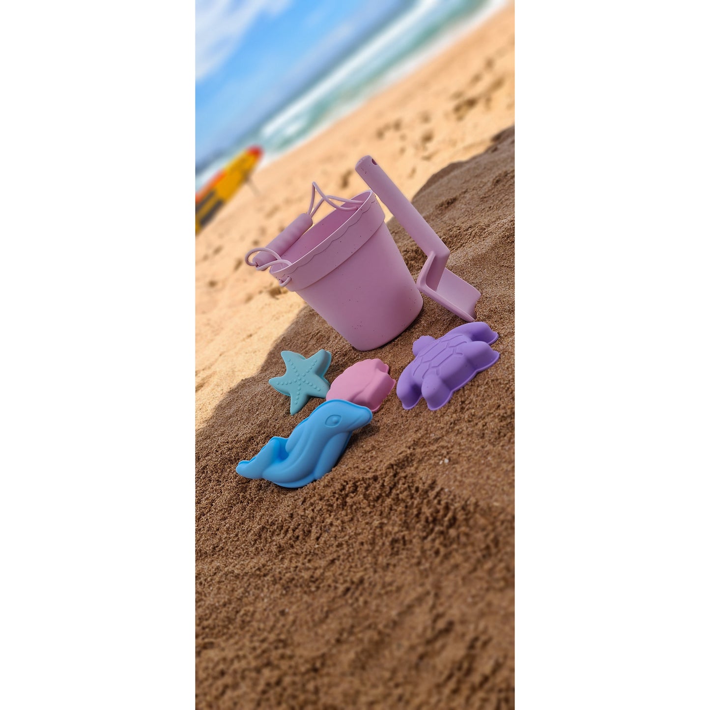 Silicon Scrunch Beach Toys