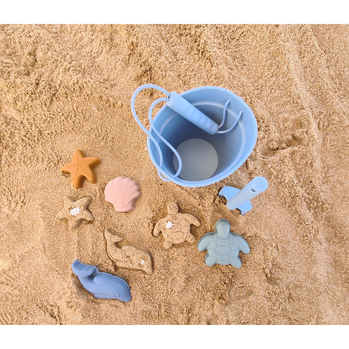 Silicon Scrunch Beach Toys