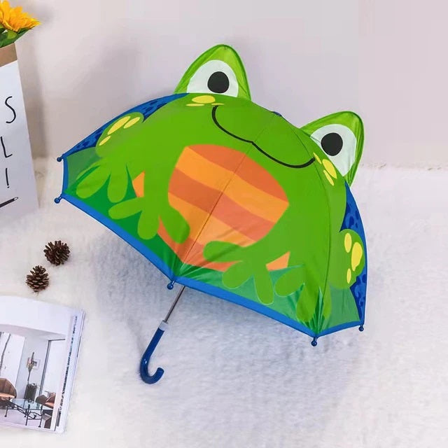 Kids' Umbrella - Cute animal designs with 3D features